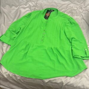 Cocomo Vibrant Green Blouse